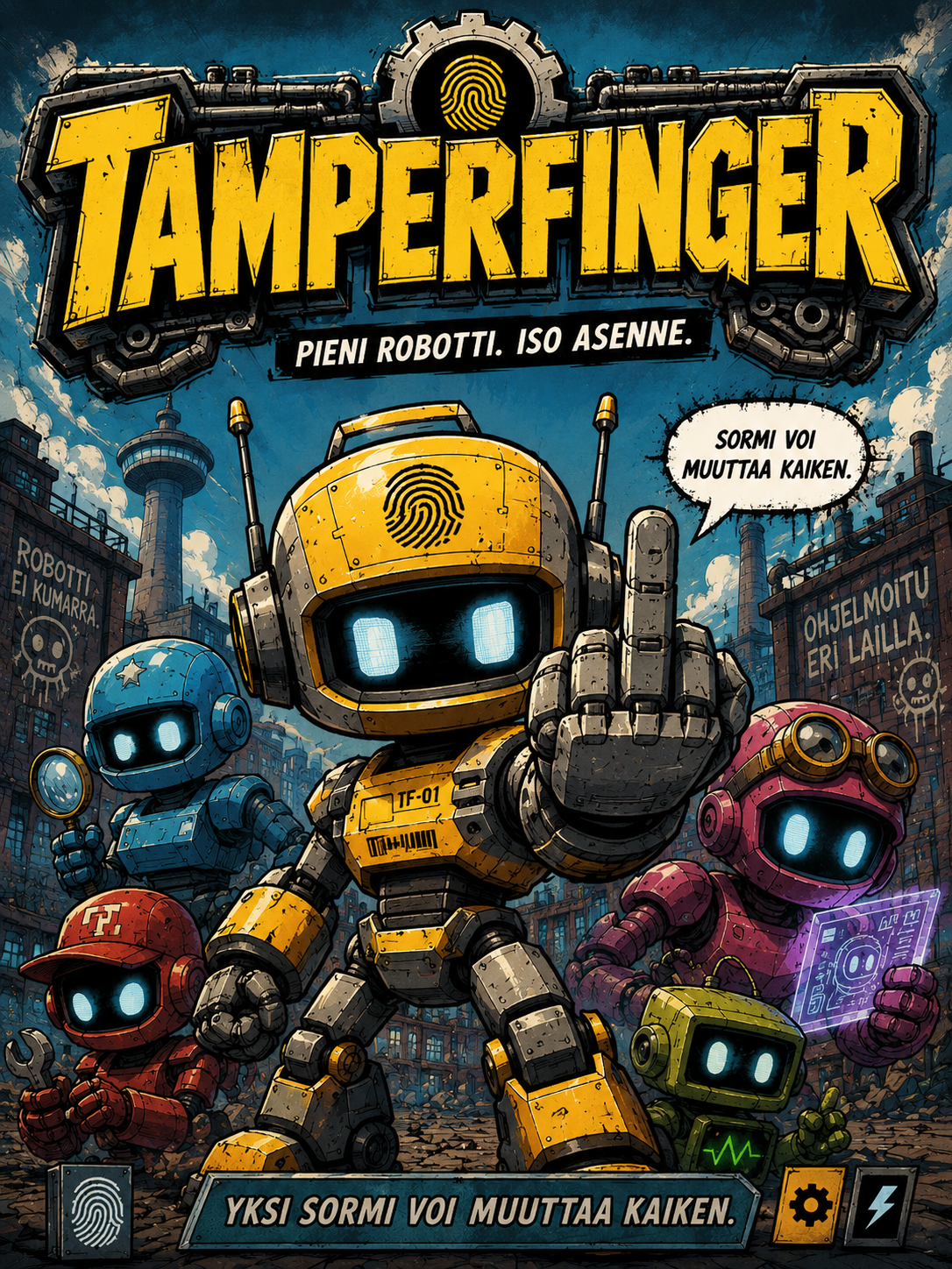 Tamperfinger Cover