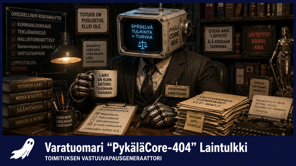 Varatuomari “PykäläCore-404” Laintulkki
